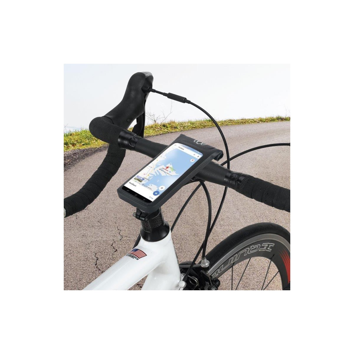 Support Vélo Moto Scooter Etui GPS Téléphone Universel Waterproof