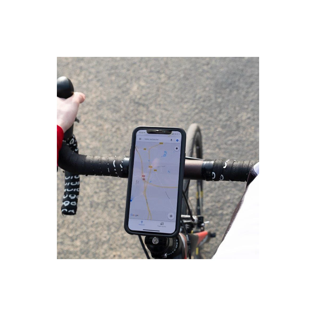FitClic Neo Motorrollerspiegel Kit für iPhone 14 (6.1'')